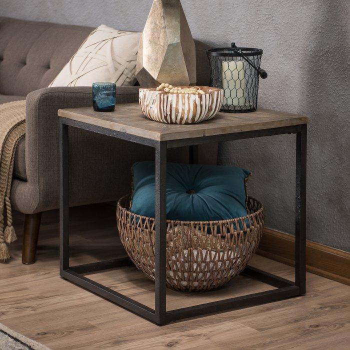 Davenport Barn Door End Table