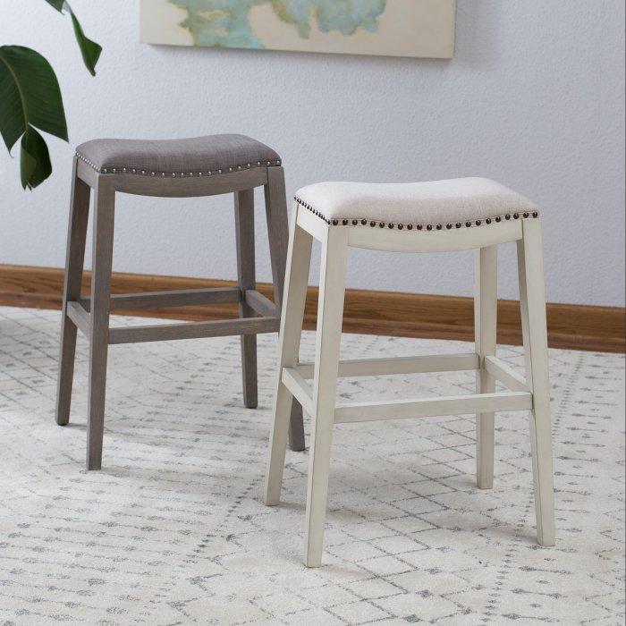 Newport Nailhead Bar Stool