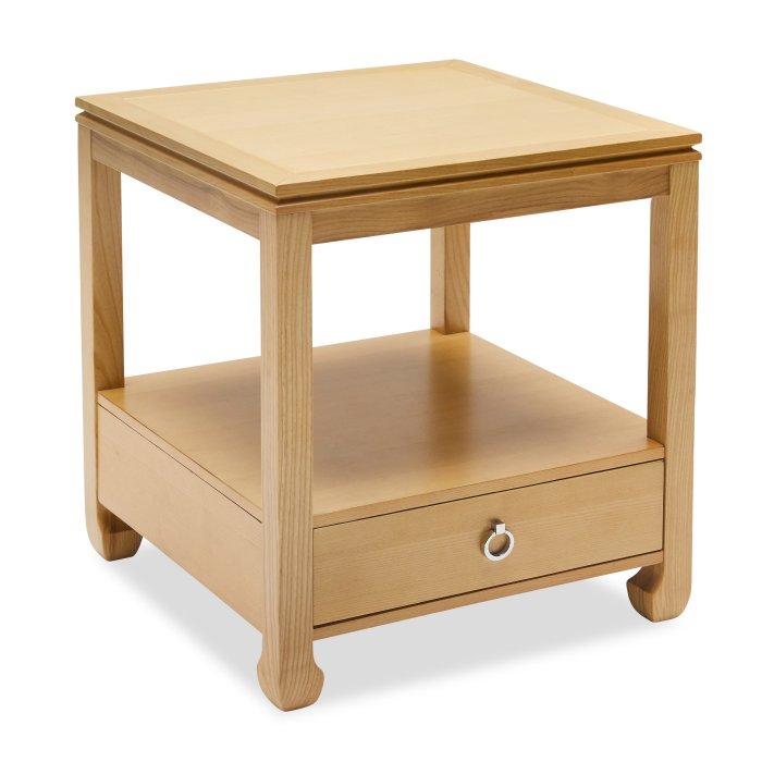 Rohan End Table in Natural Finish