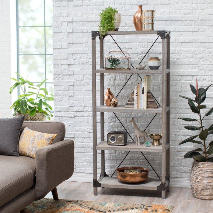 Jamestown Rustic Bookcase