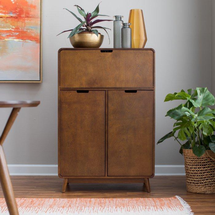 Mid Century Modern Bar Cabinet