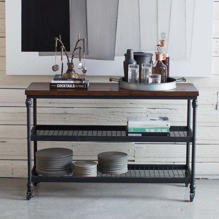 Archer Industrial Console Table