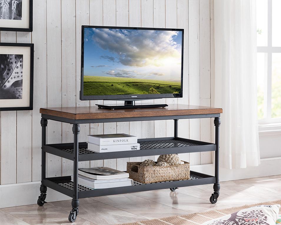 Covington 40”W TV Cart With Charging